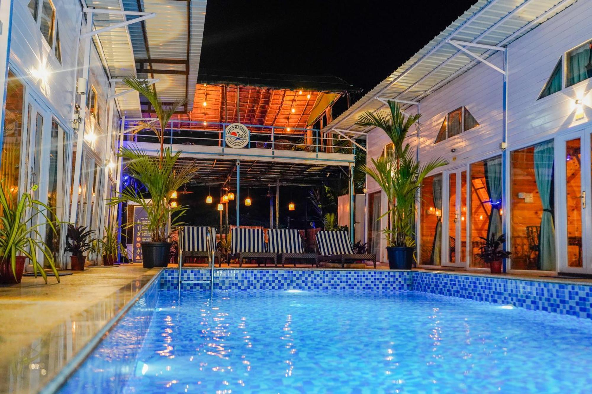 Bayview Cottage Pool Анджуна Екстериор снимка